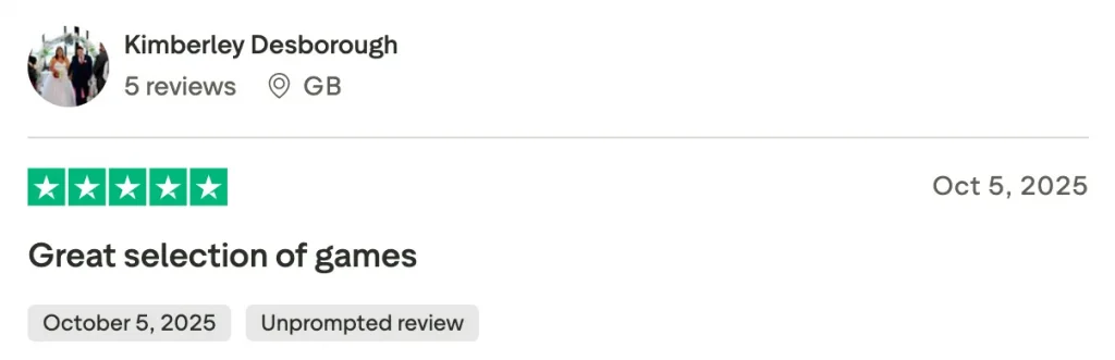 Review of Kinghills — verified player, 5-star rating